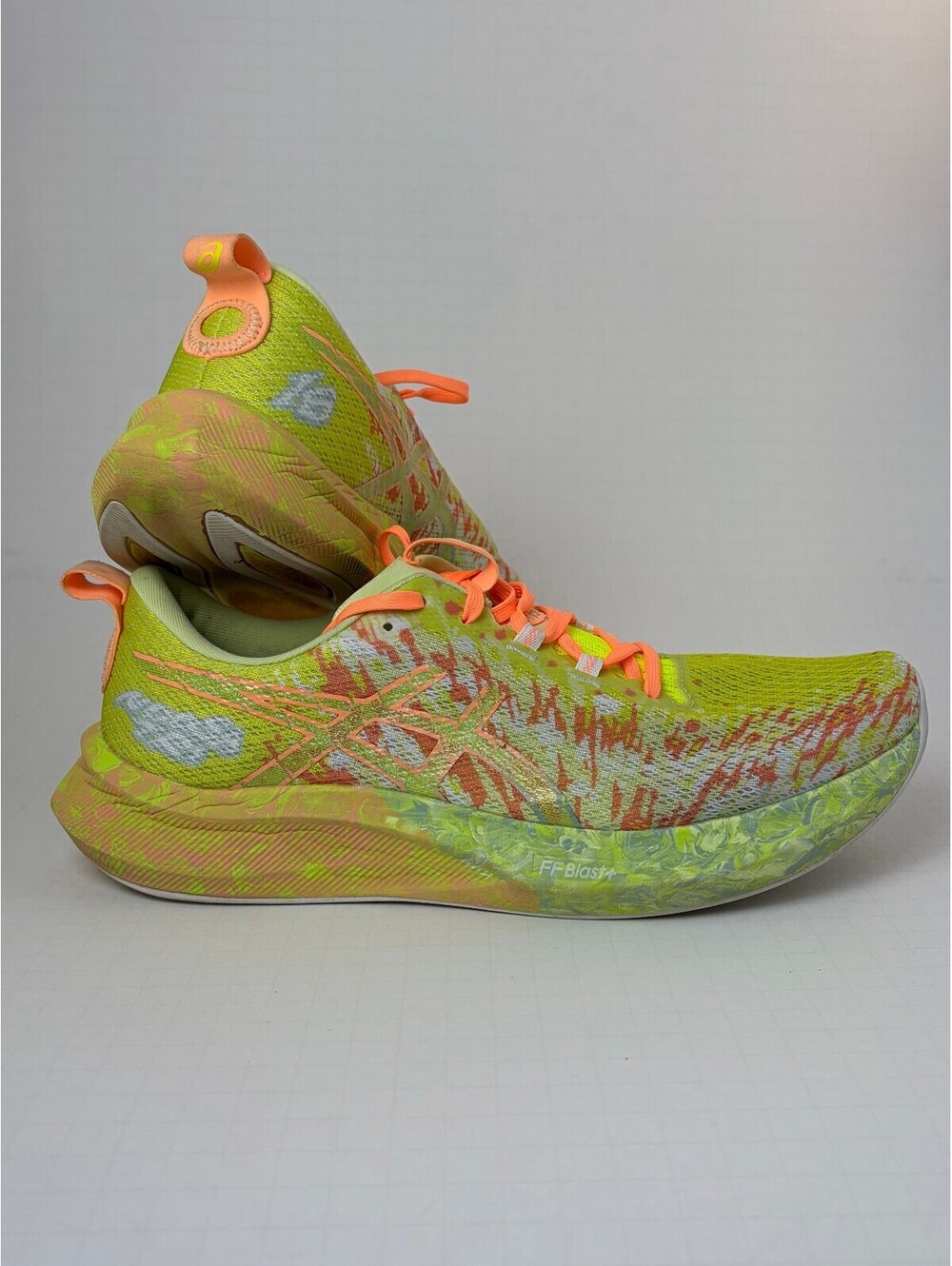 ASICS Noosa Tri 16 Safety Yellow/Cool Matcha Mens 1011B872 Running Shoes Size 11
